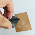 بسته های کیسه های پلاستیکی اثبات بوی بسته بندی بسته های کاغذ Kraft برای بسته بندی قرص ها