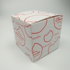 جعبه های ذخیره سازی مقوایی مواد غذایی کاغذی طرح اندازه کیک عروسی اندازه سفارشی
