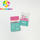 بسته بندی کیسه های پلاستیکی قابل بازیافت بسته بندی Ziplock CBD Gummy Candy Bag چاپ