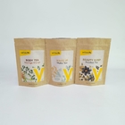 چاپ دیجیتال بسته بندی کیسه های چای کیسه های Mylar ضد رطوبت برای بسته بندی چای