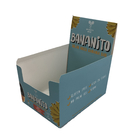 فیلم مات سفارشی UV با کارتن سفید با ضخامت 350 گرم برای بسته بندی جعبه کاغذی نمایش بطری های اسپری آب نبات