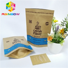 کیسه های بسته بندی مواد غذایی با کیسه بسته بندی کاغذی چاپی سفارشی زیپلاک برای چای