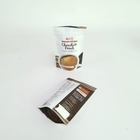 200 میکرون کیسه های قهوه فویل آلومینیومی Panton CMYK با شیر یک طرفه