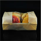 بسته بندی مواد غذایی بسته بندی شده سفارشی کرافت کاغذ کیسه پاک پنجره برای نان