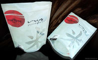 مهر و موم سمت چپ بسته بندی کیسه های پلاستیکی اسنک با زیپ برای برنج