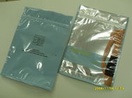 زیپ بالا PET / PE کیسه های بسته بندی لوازم آرایشی و بهداشتی قابل بازیافت با جبهه روشن