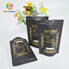 فویل آلومینیومی Doypack کیسه های بسته بندی مواد غذایی چای ضد بو با زیپ
