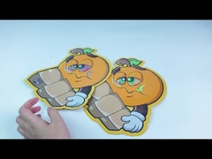 بسته بندی مواد غذایی 3.5 گرمی 3.5 گرمی آلومینیومی شکل سفارشی هولوگراف کیسه های قالب برش کیسه های مایلار