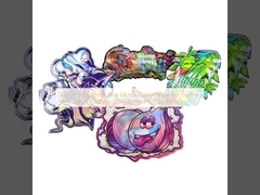 کوله پلاستیکی 3.5 گرمی با زپ درخشان برای بسته بندی عطر