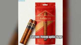 کیسه های مایلار هولوگرافیک سفارشی برای برند شما