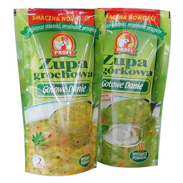 فویل آلومینیوم عایق بندی مواد غذایی بسته بندی جیبی کیسه Retort کیسه با زیپ برای مکمل