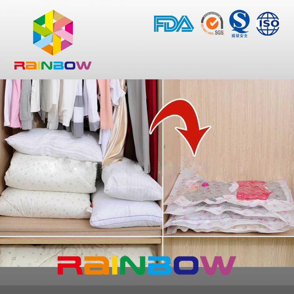 کیسه ذخیره سازی بزرگ و صرفه جویی در فضا / کیسه سفر وکیوم وکیوم برای لباس ، پتو