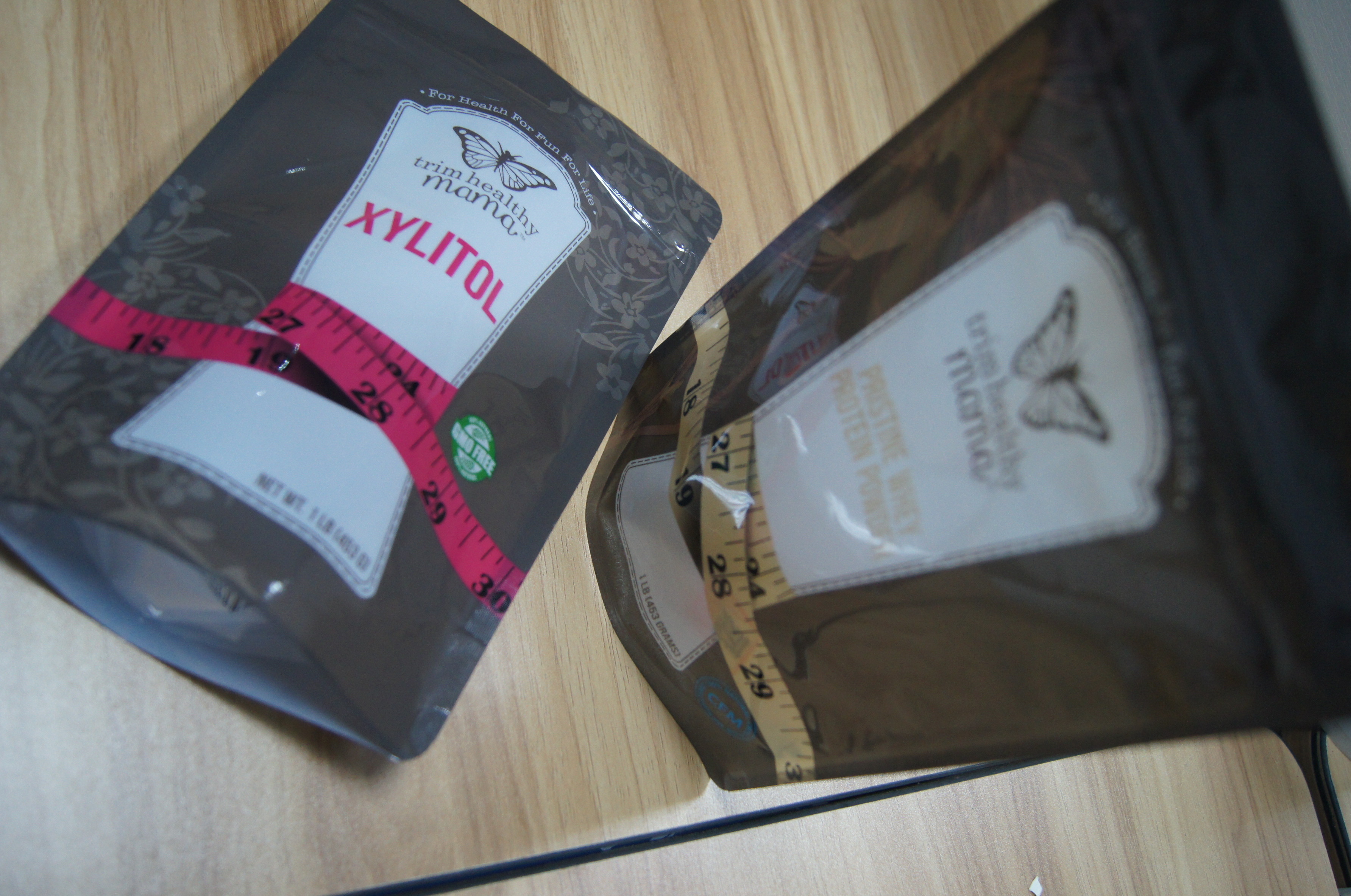 پودر پودر پروتئین پودر / شکر / شیرین کننده کیسه سفارشی بسته بندی Ziplock