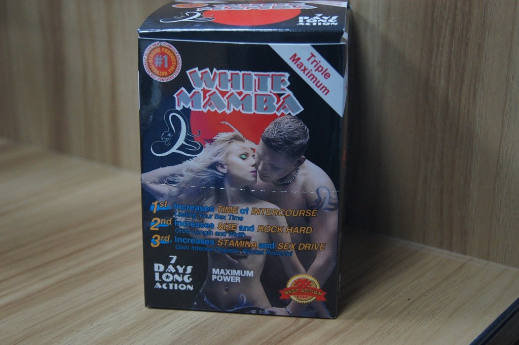 قرص های افزایش جنسی نمایش جعبه کاغذ و کارت جعبه پانچ سیاه