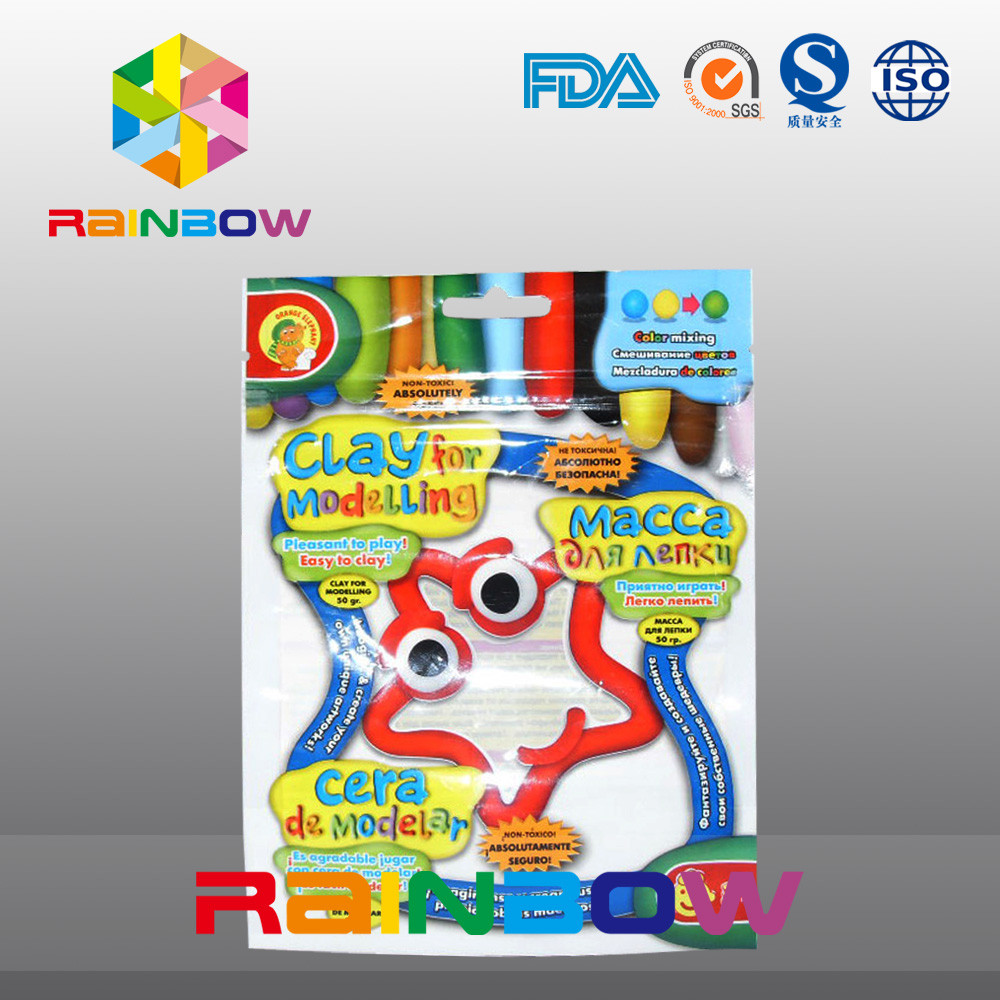 لوگو سفارشی Coloful Three Seal Seal پاک کردن کیسه های بسته بندی پلاستیکی برای آب نبات و غذای اسنک