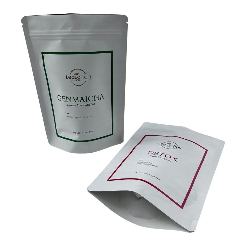 کیسه زیپ‌لاک فویل آلومینیومی اسکراب بدنه کیسه‌ای چاپ سفارشی