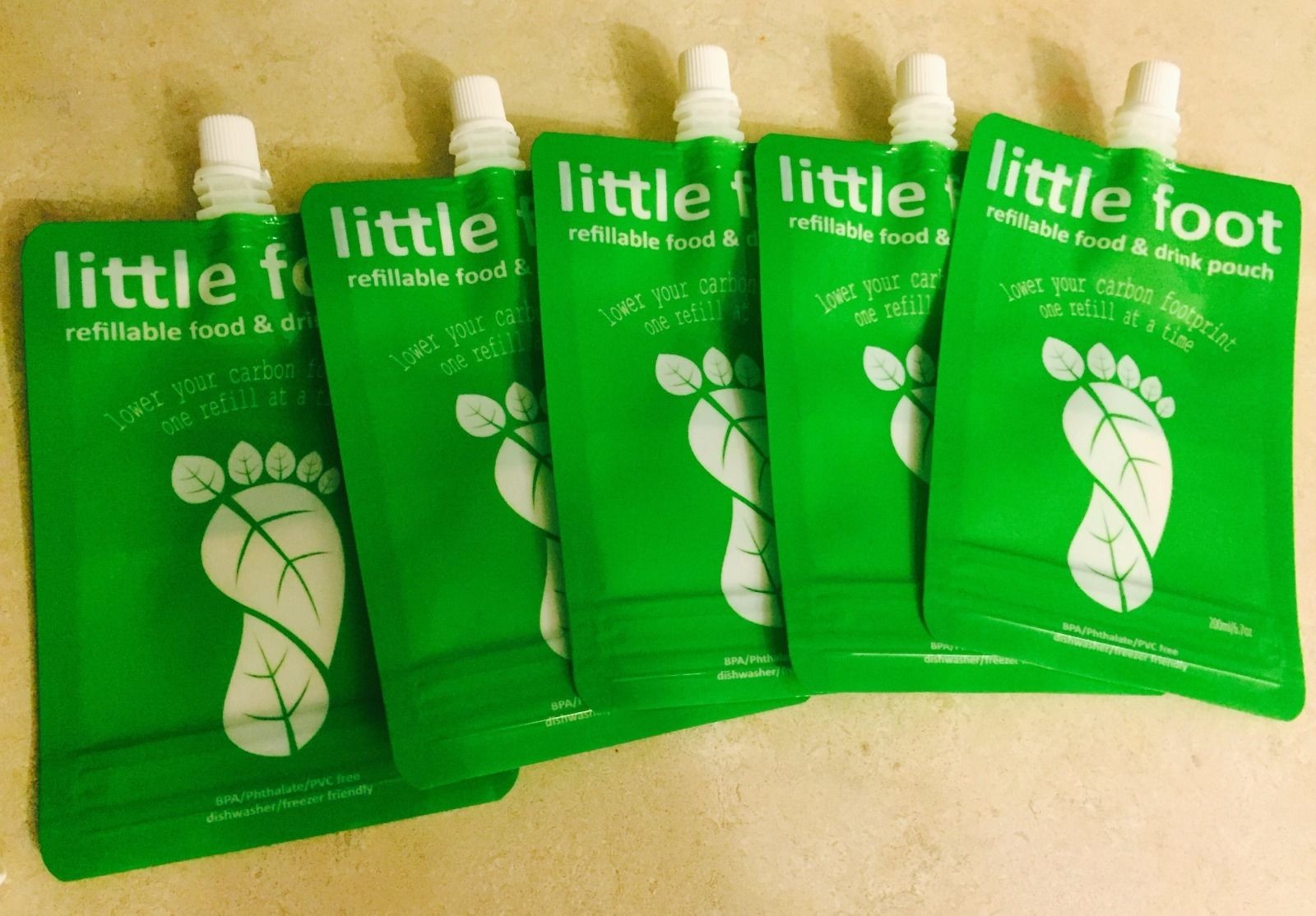 اندازه های مختلف بطری قابل استفاده مجدد برای مخازن مکمل