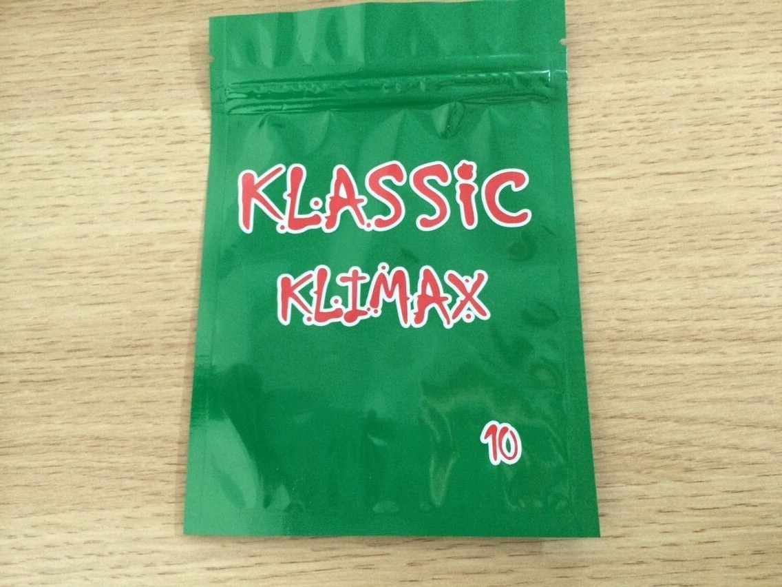 فویل آلومینیوم روکش شده بسته بندی گیاهی - بخور Mylar Ziplock Bag