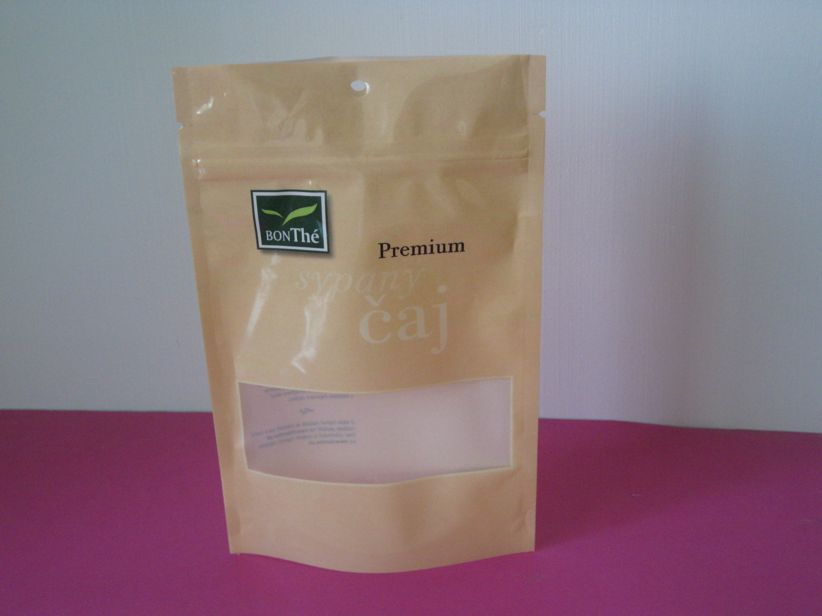 بسته بندی کیسه های آلومینیومی فویل قابل بازیافت بسته بندی روکش دار کیسه های Matt Mylar با پنجره