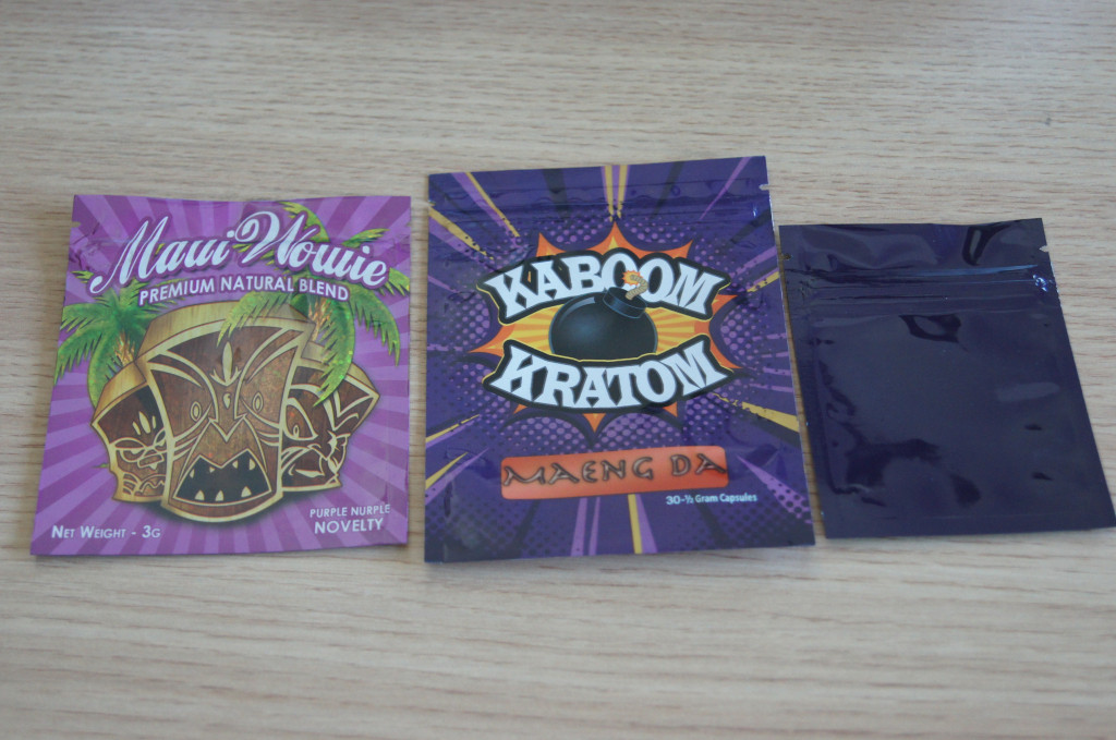 مواد شیمیایی سه جزء مهر و موم da kratom ziplock کیسه های بسته بندی