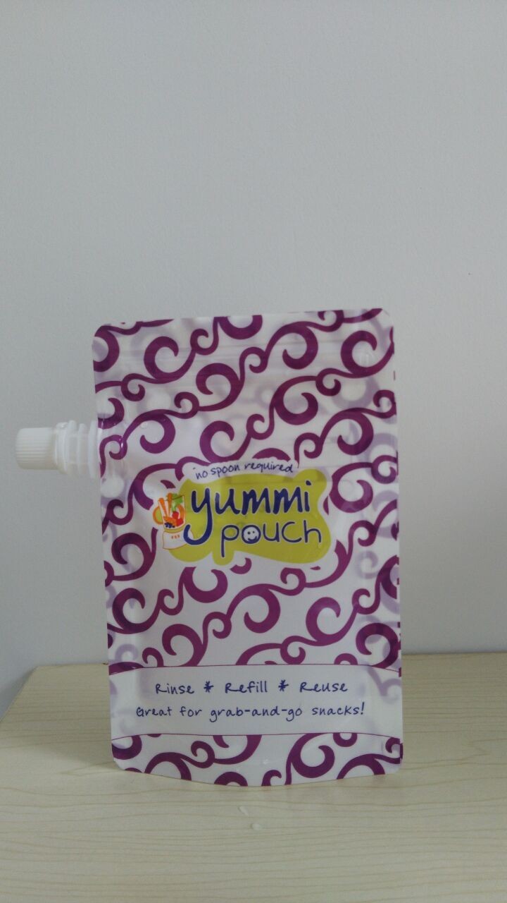 سفارشی 5oz BPA Free Stand Baby کیسه غذایی با Ziplock