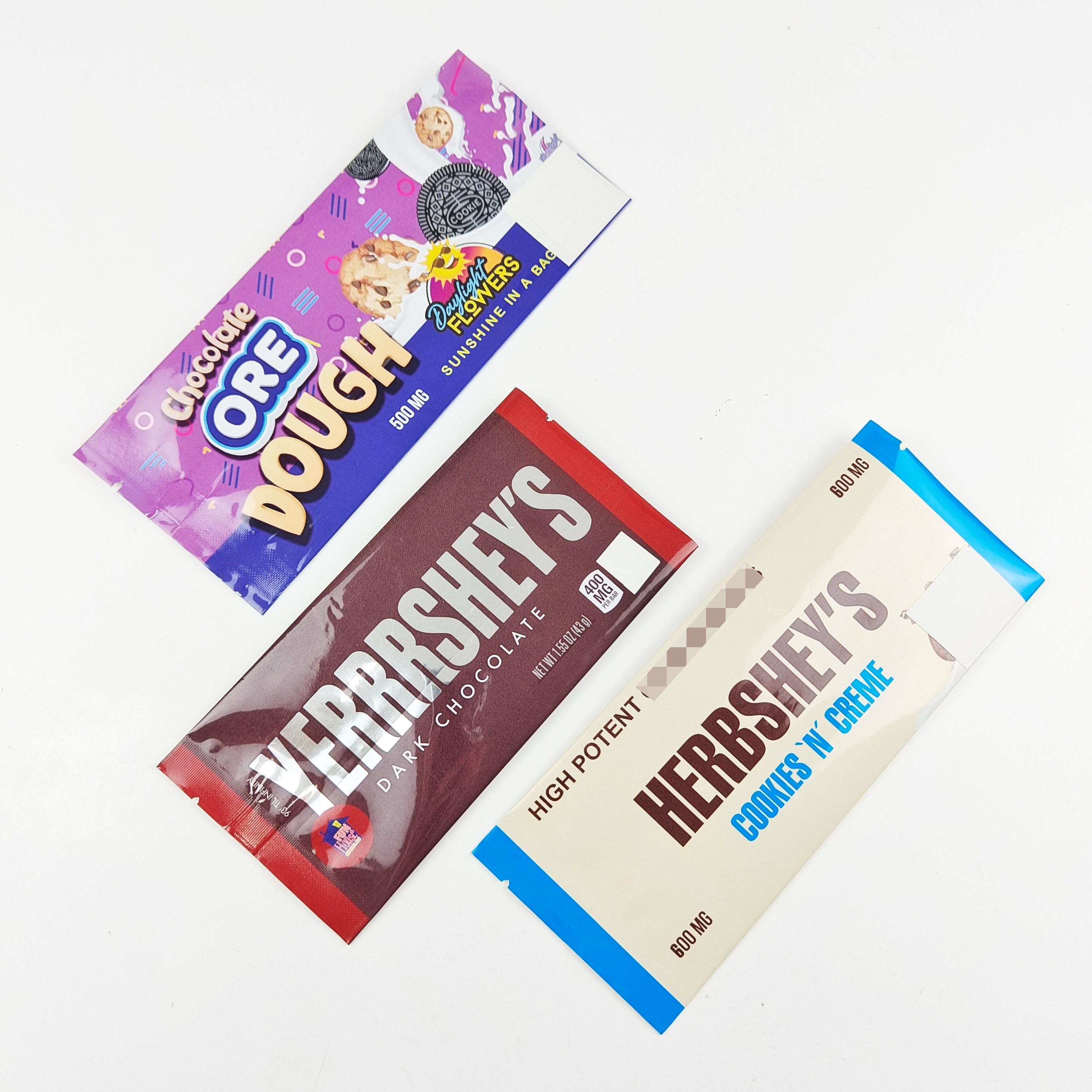 کیسه های بسته بندی شکلات 500 میلی گرمی کیسه بسته بندی فویل آلومینیومی خوراکی ضد رطوبت