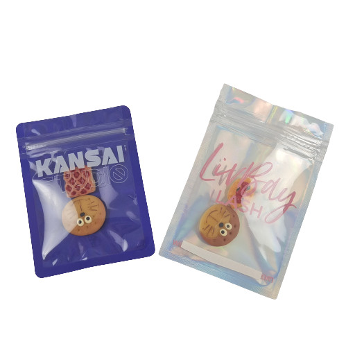 کیسه های ایستاده مایلار پلاستیکی شاهدانه برای بسته بندی کیسه مایلار مواد غذایی 35 گرمی سفارشی کنید