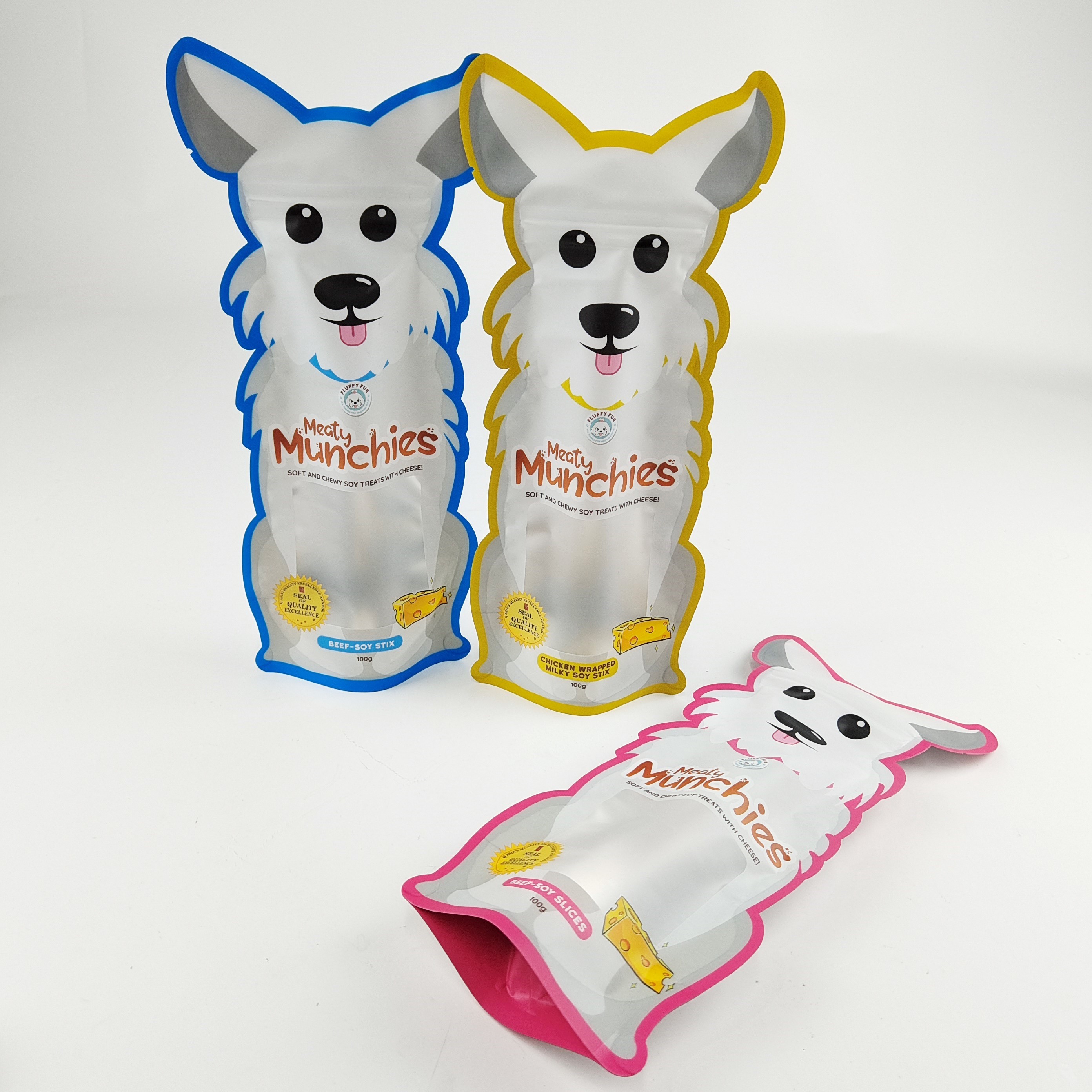 کیسه ضد بو 3.5 گرمی کیسه مواد غذایی کوکی مایلار دای کات