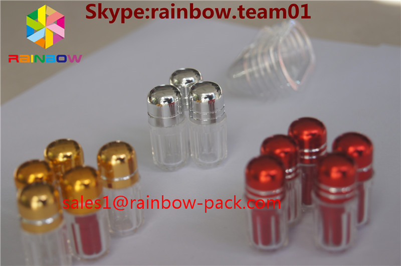 شکل شش ضلعی پلاستیک قرص بطری بطری کپسول خالی برای قرص های تک