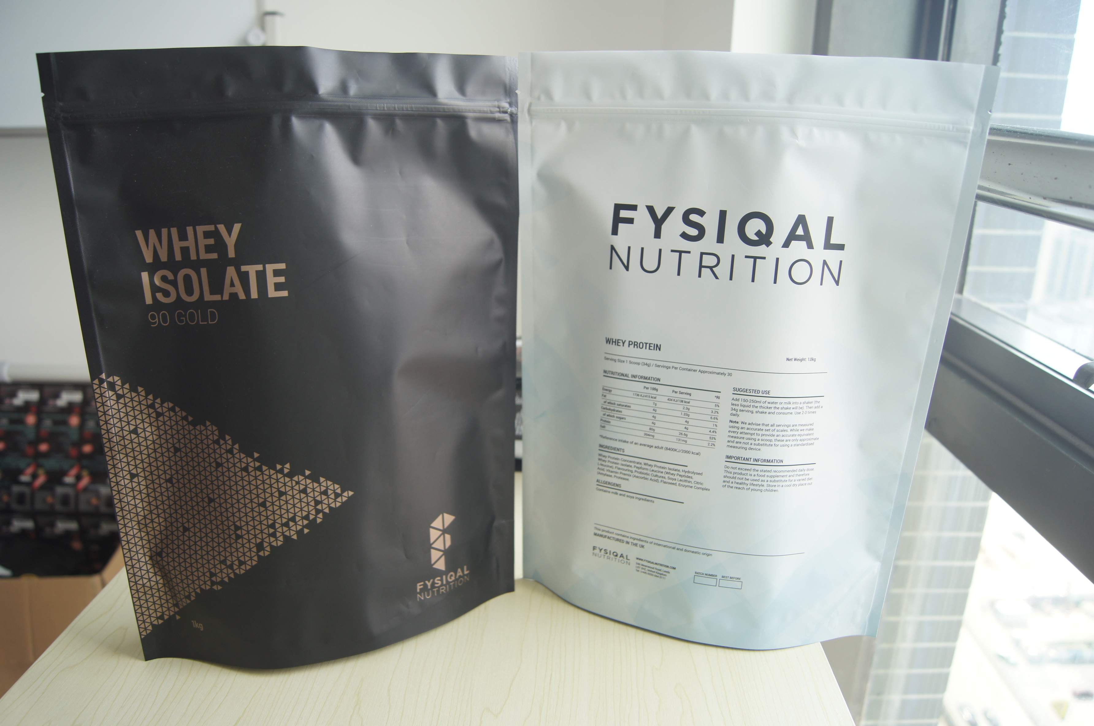 فویل آلومینیوم پودر پروتئین پنبه ای برای 480 گرم