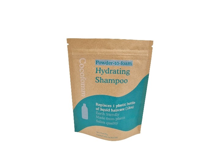 کیسه های ایستاده بسته بندی خوراکی ضد بو، کاغذ کرافت قهوه ای عمده فروشی