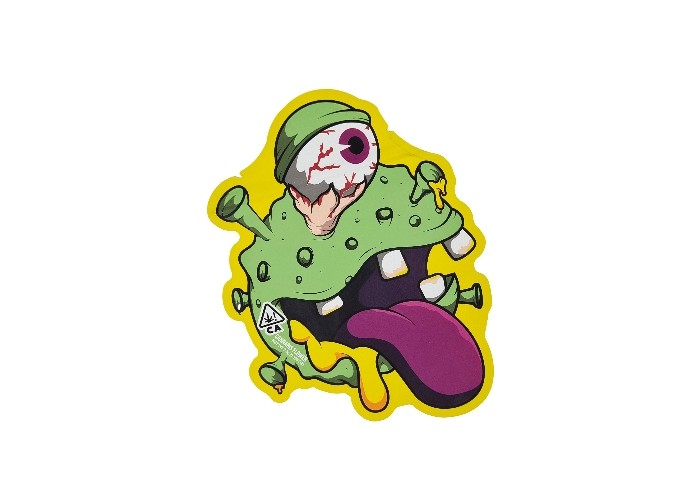 بسته بندی خوراکی هولوگرام کیسه های 3.5 گرمی مایلار ضد بوی نرم لمسی