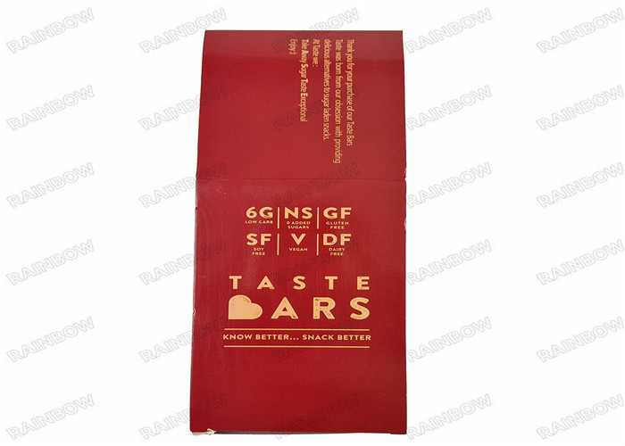 جعبه نمایش کاغذی بسته بندی محصولات غذایی با چاپ دو طرفه مات شینی