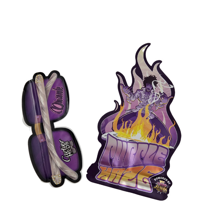 کیسه های چاپی دیجیتال با زیپ سفارشی 3.5g 7g 14g کیک های آلومینیومی