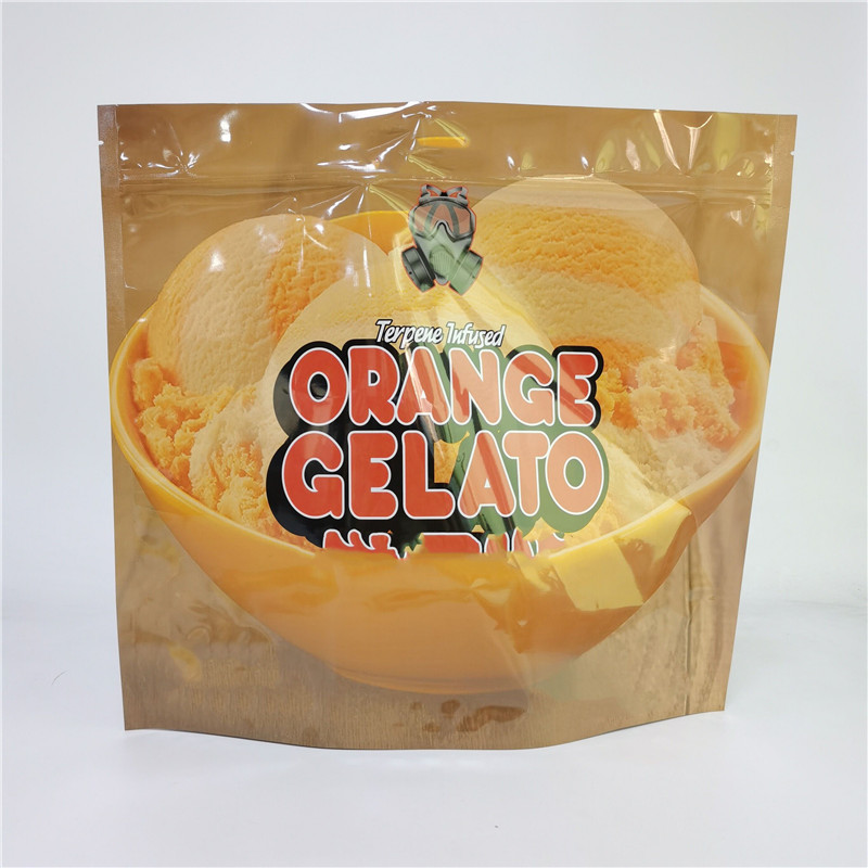 کیسه چاپ دیجیتال 3.5G 1LB نرم لمس کوله هولوگرافیک مانع بوی بالا ضد عفونی کردن کودکان ضد زپ کیسه های ایستاده