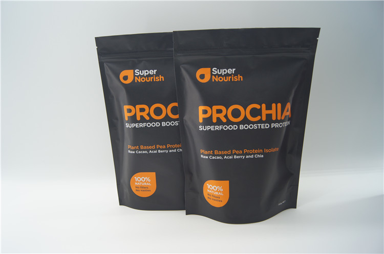 بسته بندی سفارشی فویل آلومینیومی کیسه قهوه با شیر 250g، 500g، 1000g