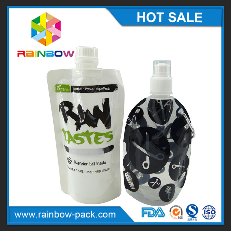 بسته بندی کیسه های غذای کودک قابل استفاده مجدد با زیپ در بالا