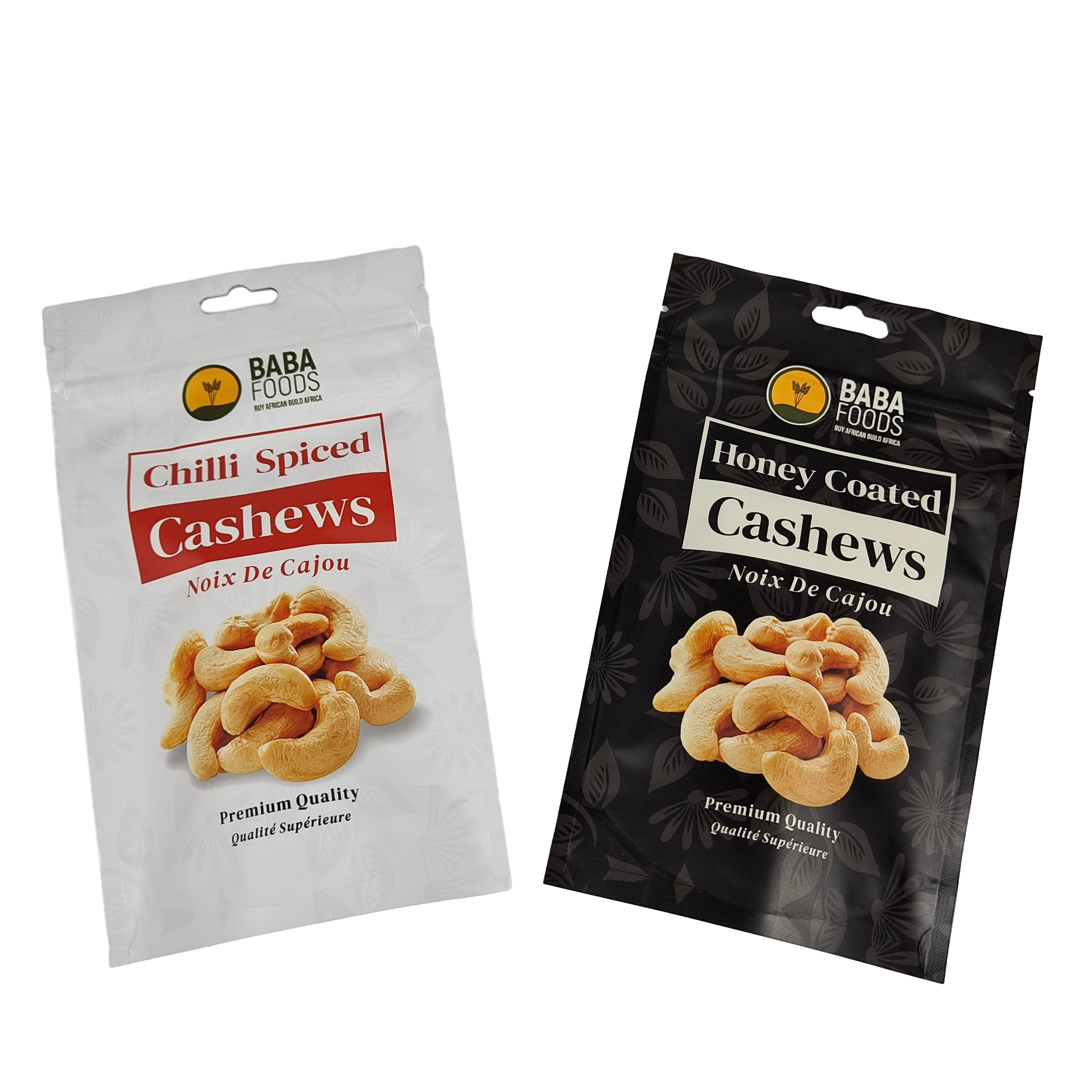 بسته بندی مواد غذایی پلاستیکی از ورق آلومینیوم بسته بندی میان وعده های بسته بندی قابل بسته بندی بسته بندی بلند با زیپ