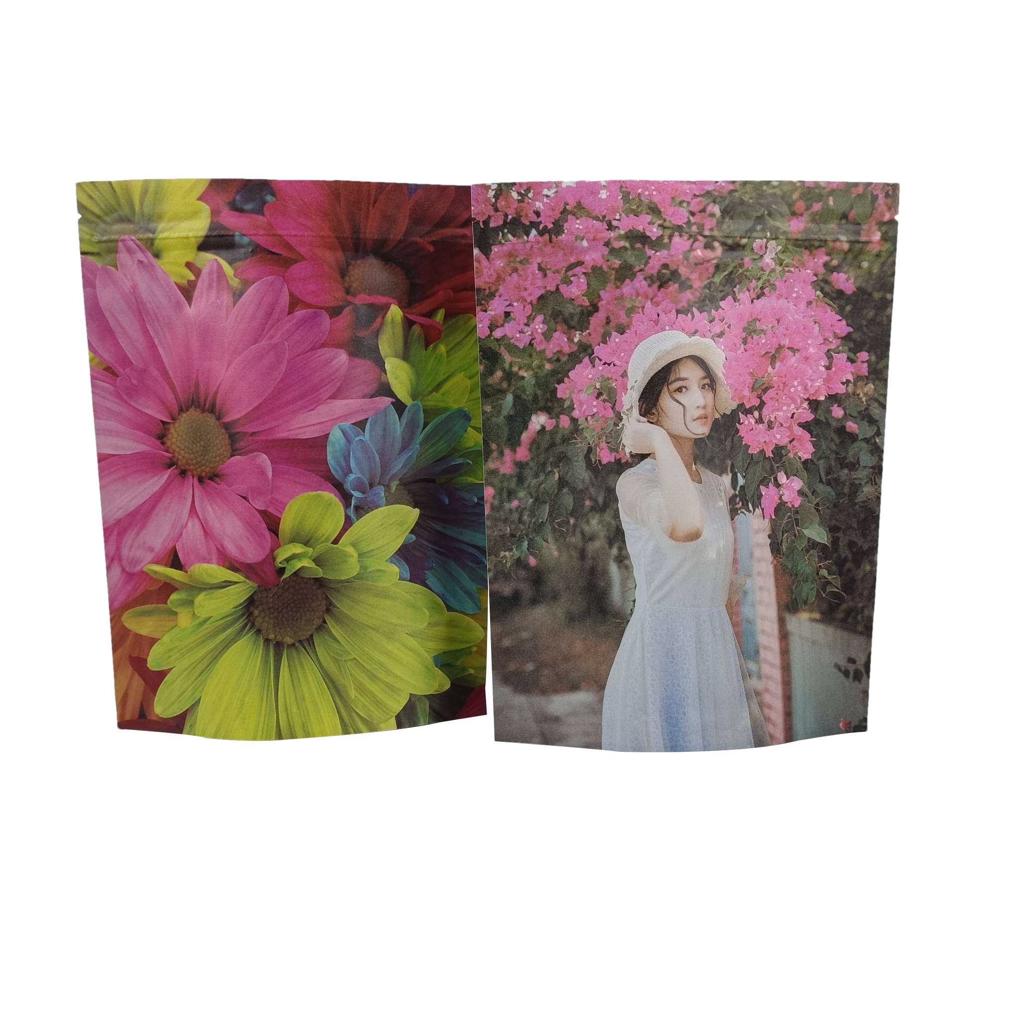 کیسه بسته بندی مواد غذایی سفارشی پلاستیکی زپ قفل کیسه های ورق آلومینیوم