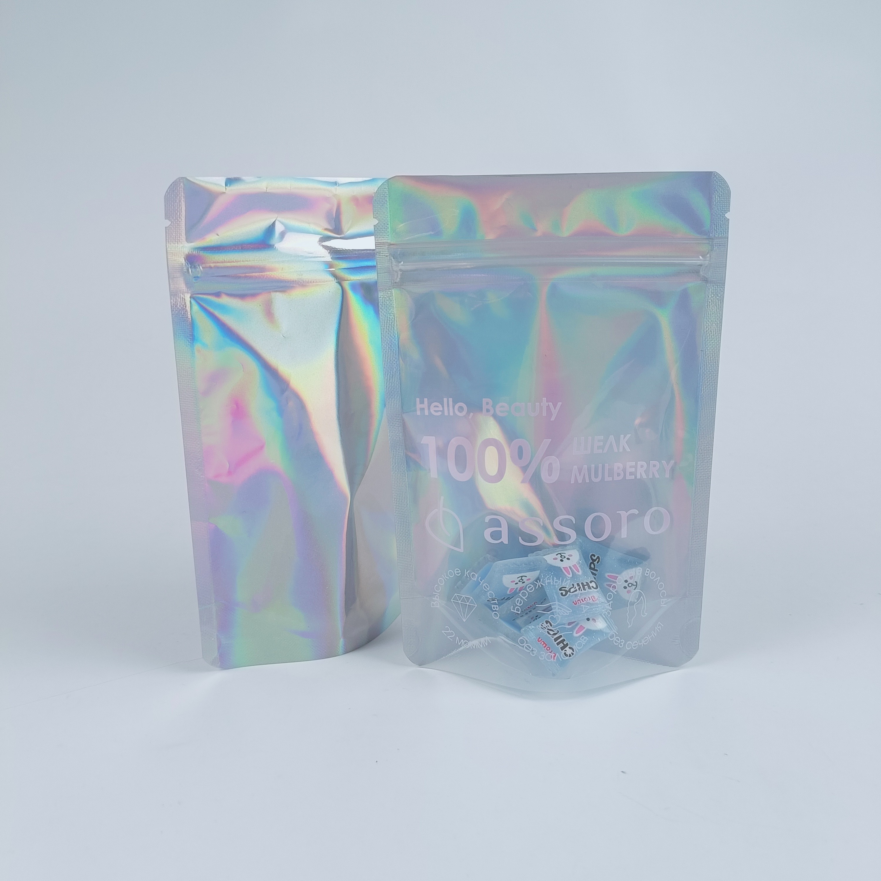 چاپ دیجیتال ضد عفونی کننده 3.5g کوکی های ضد عفونی کننده کیسه VMPET