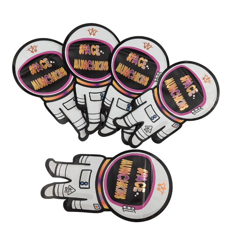 سفارشی چاپ شده 3.5g 7g 14g قفسه بلند بسته بندی قابل خوردن لاستیک آلومینیوم مایلار ضد بچه ضد زپ کیسه قفل