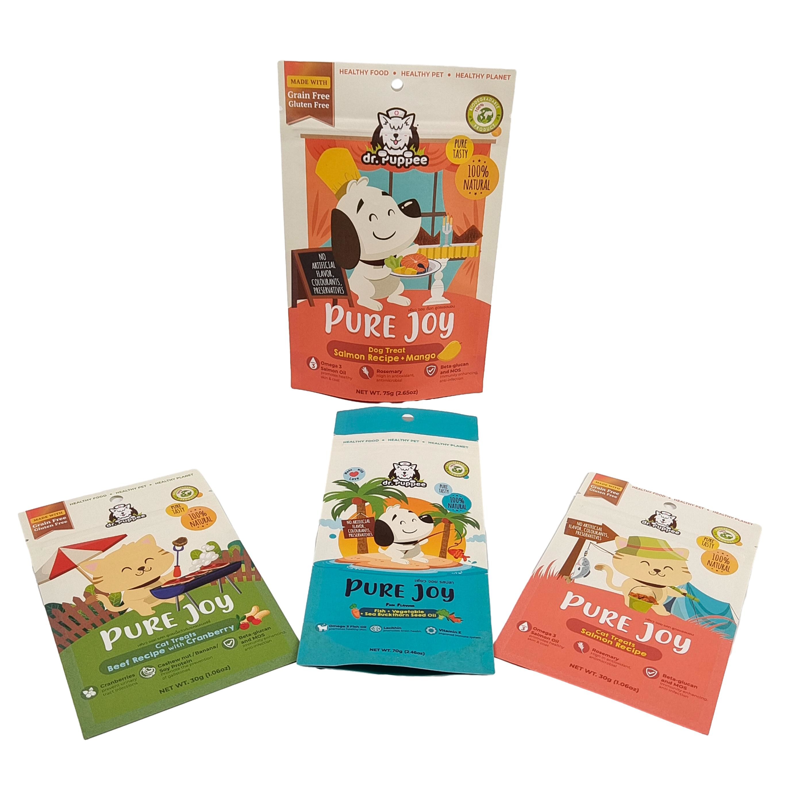 فروش داغ قهوه ای بازیافت سفارشی چاپ شده محیط زیست دوستانه زیپ ایستاده کیسه میوه های خشک بسته بندی کیسه های زیست فرسوده Kraft Pa