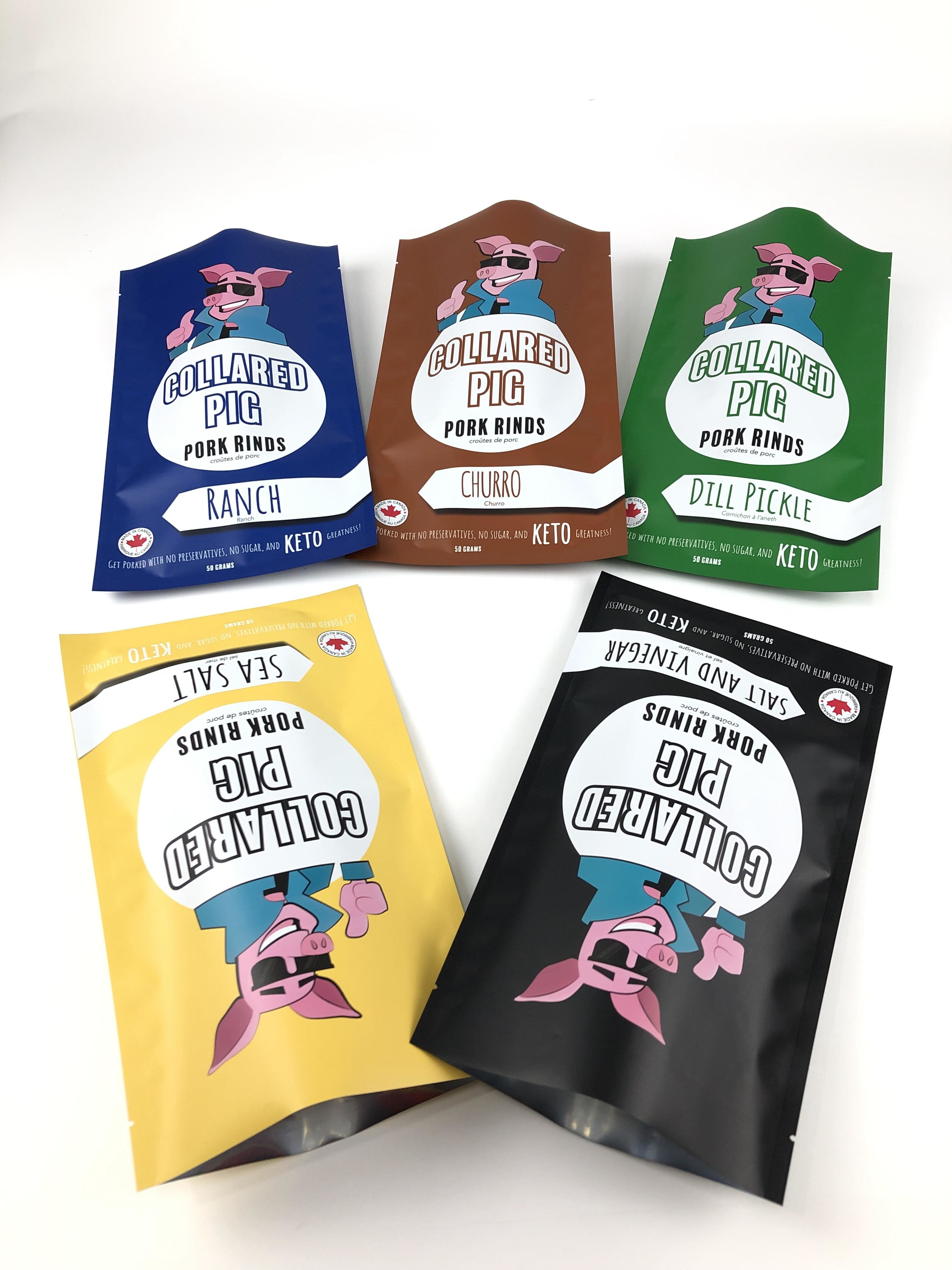 بسته بندی کیسه های پلاستیکی سفارشی با مهر گرمایی برای مهر آسان