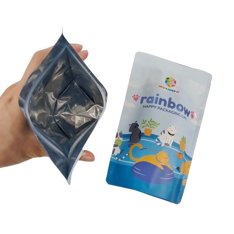 کیسه بسته بندی ضد اشک شکلاتی برای بسته بندی بیسکویت با عملکرد بالا