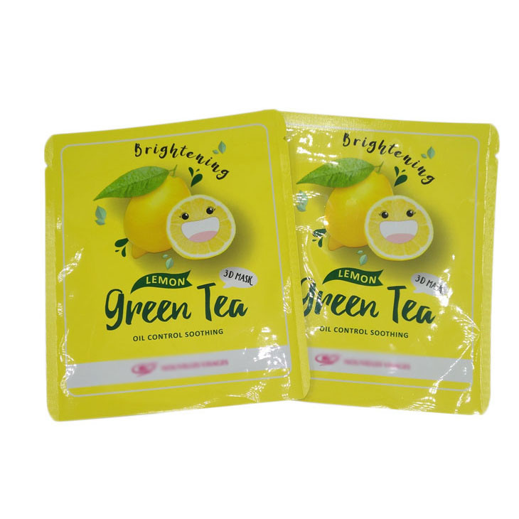 مهر گرمایی کوچک اندازه سه طرف مهر کیسه های نمونه صاف بسته برای ماسک صورت