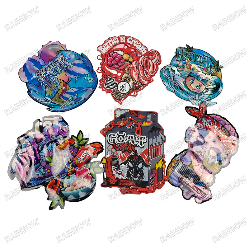 7 روز کاری زمان تولید 3.5g کیسه های ضد بوی با جوهر چاپی سازگار با محیط زیست