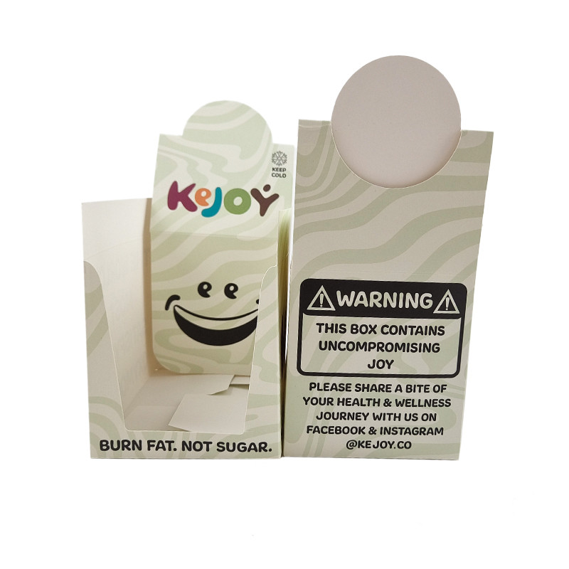 چاپ رنگ نقطه ای جعبه بسته بندی کاغذی برای مقدار سفارشی و چاپ CMYK