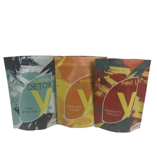 بسته بندی کارتن صادرات کیسه چای باریک با پایان درخشان یا مات