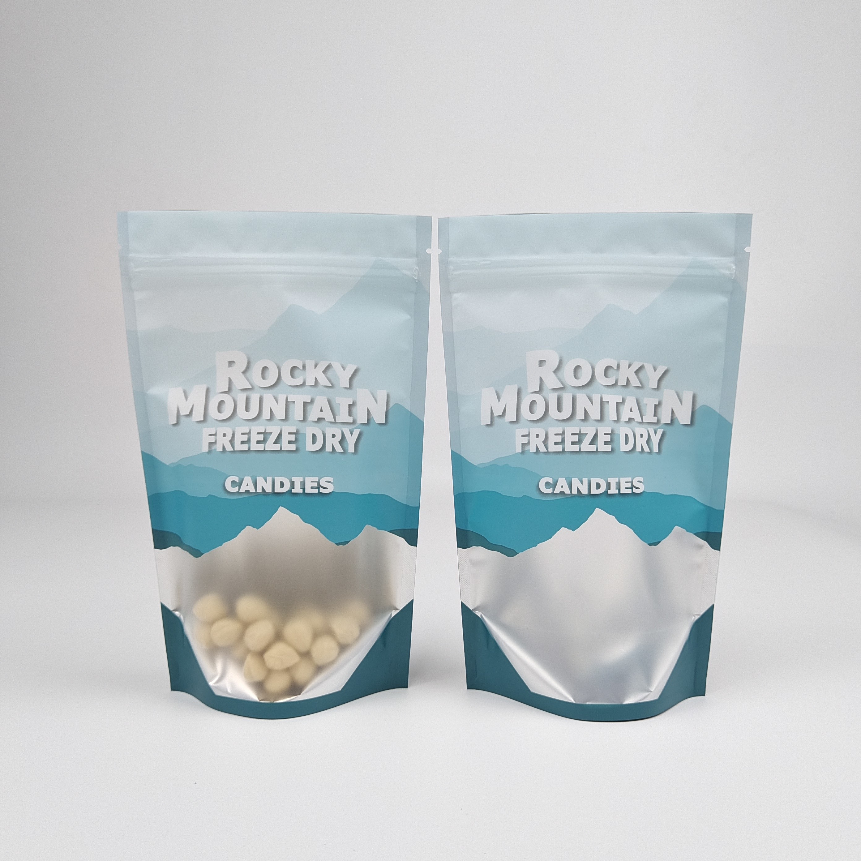 مهر گرمایی چاپی سفارشی 250g 500g Candy Doypack ضد بوی بلند شدن کیسه پلاستیکی بسته بندی Mylar Ziplock