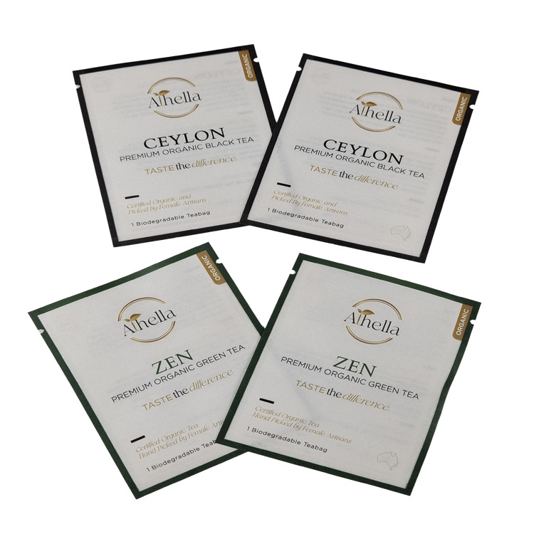 بسته بندی با شکل و اندازه کیسه مهر سه طرفه